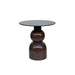 Brix Bijzettafel Metaal Bruin 49 cm-Bijzettafels-Livingfurn
