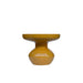 Brix Bijzettafel Metaal Geel 40 cm 40.5x40.5x34 cm-Bijzettafels-Livingfurn