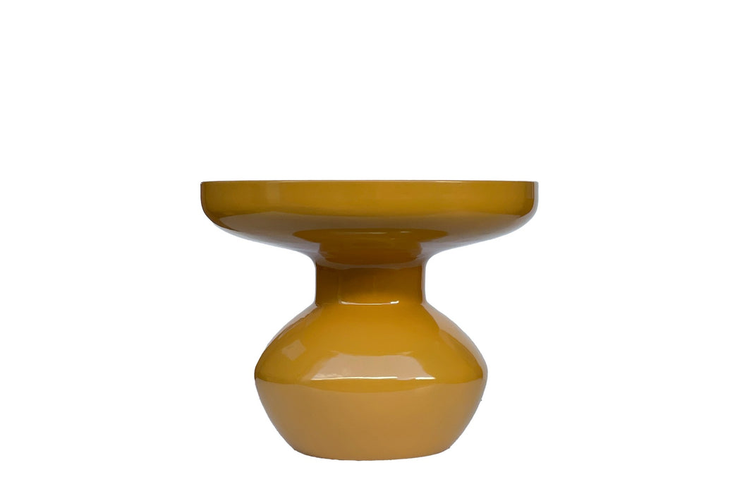 Brix Bijzettafel Metaal Geel 40 cm-Livingfurn