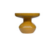 Brix Bijzettafel Metaal Geel 40 cm-Livingfurn