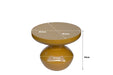 Brix Bijzettafel Metaal Geel 40 cm-Livingfurn