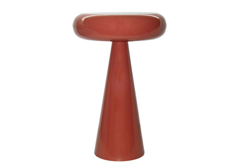 Brix Bijzettafel Metaal Oranje 36 cm-Livingfurn