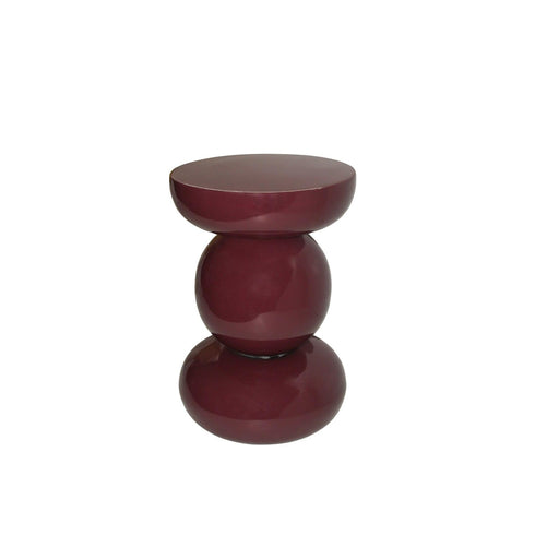 Brix Bijzettafel Metaal Paars 33 cm-Livingfurn