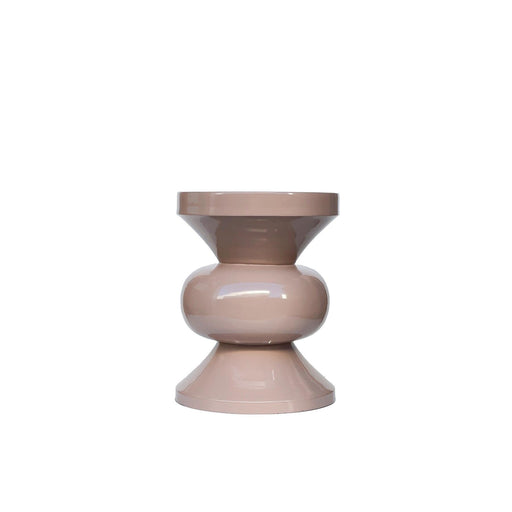 Brix Bijzettafel Metaal Roze 36 cm-Bijzettafels-Livingfurn
