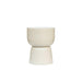 Brix Bijzettafel Metaal Wit 35 cm 35.5x35.5x46 cm-Bijzettafels-Livingfurn