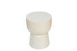 Brix Bijzettafel Metaal Wit 35 cm-Livingfurn