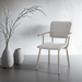 Brix Eetkamerstoel Beige 56 cm - Stof, gecoat staal-Eetkamerstoelen-Livingfurn