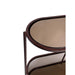 Brix Eettafel Glas Rood 123x38x90 cm-Eettafels-Livingfurn