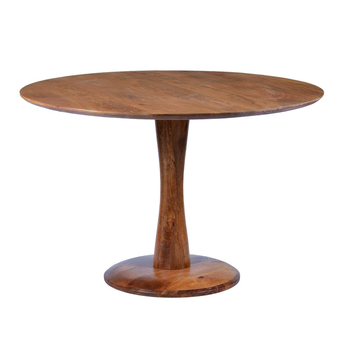 Brix Eettafel Mangohout 120 cm-Eettafels-Livingfurn