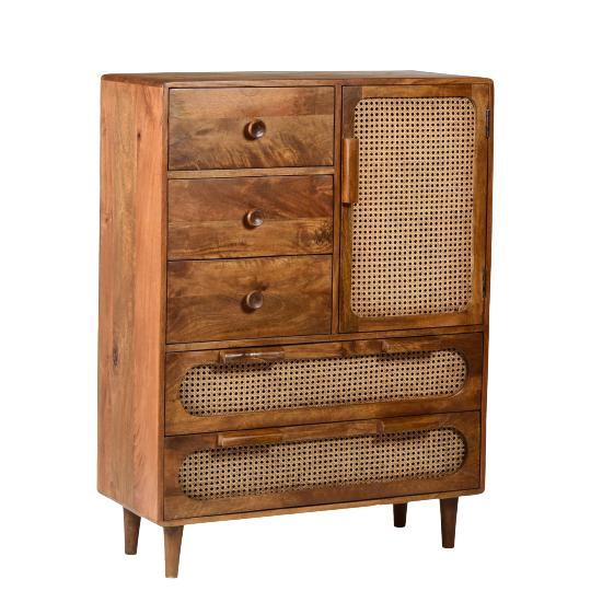Brix Eettafel Mangohout 87x38 cm-Eettafels-Livingfurn
