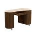 Brix Eettafel Mangohout Beige 136x60 cm - Beige, bruin-Eettafels-Livingfurn