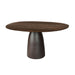 Brix Eettafel Mangohout Bruin 120x140 cm-Eettafels-Livingfurn
