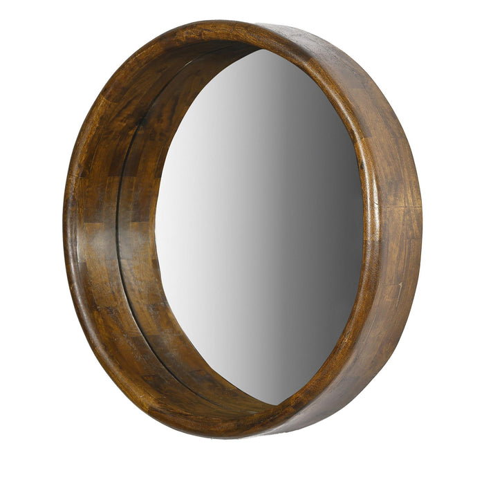 Brix Eettafel Mangohout Bruin 80 cm - Mangohouthout - 13775-Eettafels-Livingfurn