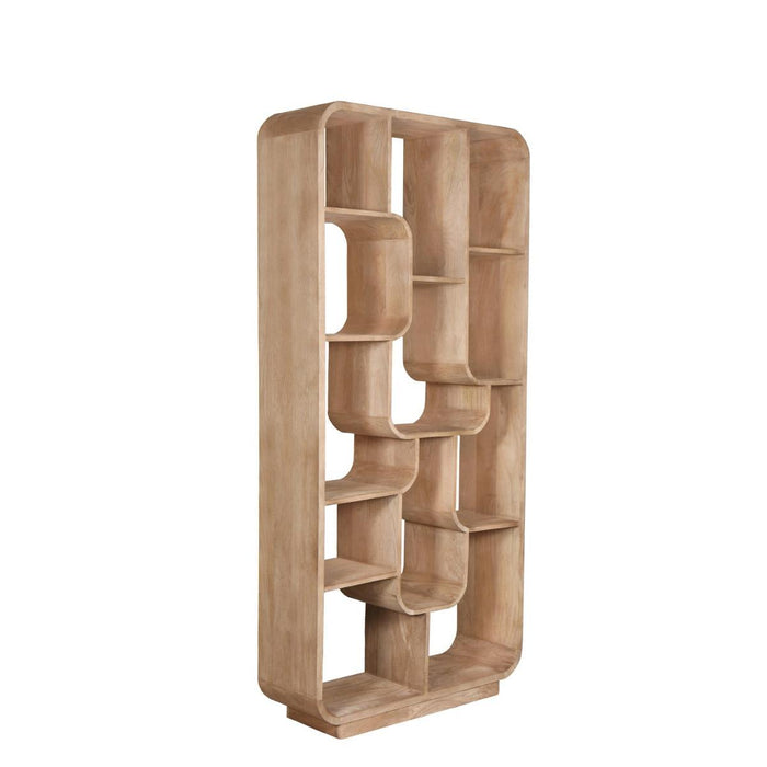 Brix Eettafel Mangohout Bruin 90x30x190 cm-Eettafels-Livingfurn