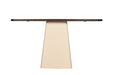 Brix Eettafel Mangohout Crème wit 140x40 cm-Eettafels-Livingfurn