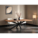 Brix Eettafel Mangohout Naturel hout 180x90 cm - 11980-Eettafels-Livingfurn