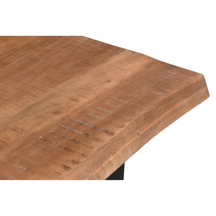 Brix Eettafel Mangohout Naturel hout 200x100 cm-Eettafels-Livingfurn
