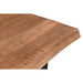 Brix Eettafel Mangohout Naturel hout 200x100 cm-Eettafels-Livingfurn