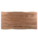 Brix Eettafel Mangohout Naturel hout 200x100 cm-Eettafels-Livingfurn