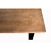 Brix Eettafel Mangohout Naturel hout 220x100 cm-Eettafels-Livingfurn