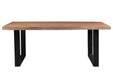 Brix Eettafel Mangohout Naturel hout 240x100 cm - 11996-Eettafels-Livingfurn