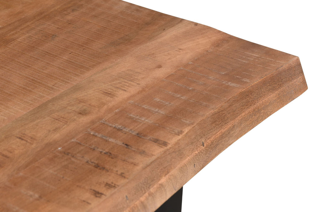 Brix Eettafel Mangohout Naturel hout 240x100 cm - 11996-Eettafels-Livingfurn