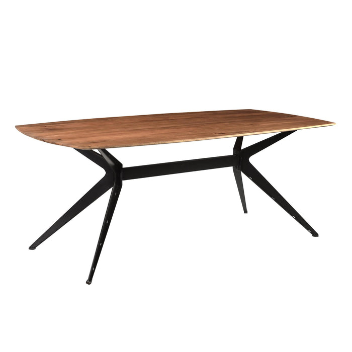 Brix Eettafel Mangohout Naturel hout 240x100 cm - 13632-Eettafels-Livingfurn