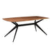 Brix Eettafel Mangohout Naturel hout 240x100 cm - 13632-Eettafels-Livingfurn