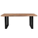 Brix Eettafel Mangohout Naturel hout 240x100 cm-Eettafels-Livingfurn