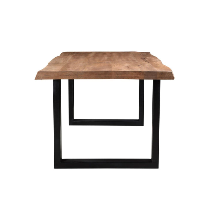 Brix Eettafel Mangohout Naturel hout 240x100 cm-Eettafels-Livingfurn