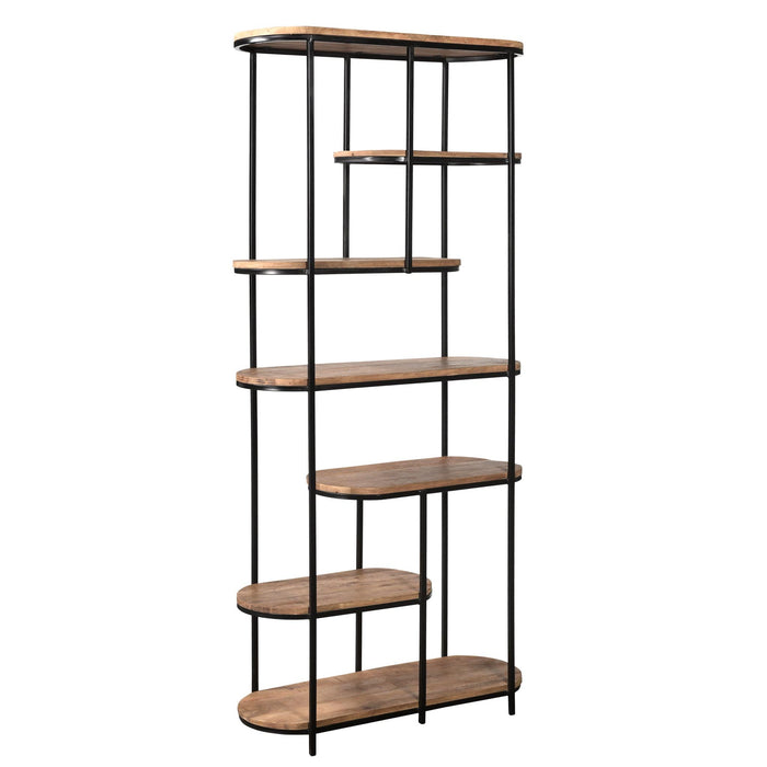 Brix Eettafel Marmer metaal 84x35x190 cm-Eettafels-Livingfurn