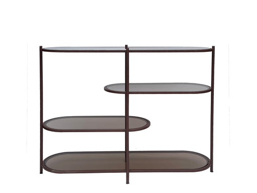 Brix Jill Burgundy 90cm - Rood - Metaal-Vakkenkasten-Livingfurn