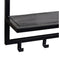 Brix Kapstok Mangohout Zwart 70 cm-Kapstokken-Livingfurn