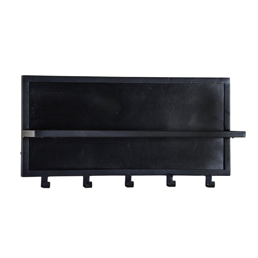 Brix Kapstok Mangohout Zwart 70 cm-Kapstokken-Livingfurn