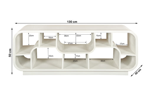 Brix Morgan Off White - Wit - Mangohout-Opbergkasten-Livingfurn