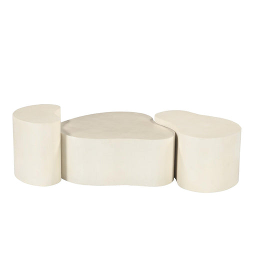 Brix Salontafel Beton Beige 70x49 cm-Salontafels-Livingfurn