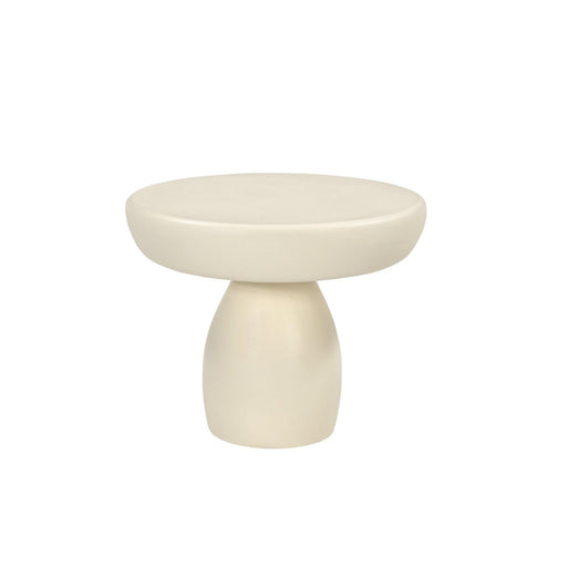 Brix Salontafel Beton Crème wit 50 cm 50x50x40 cm-Salontafels-Livingfurn