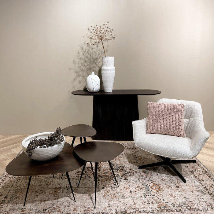 Brix Salontafel Mangohout Bruin 70 cm-Salontafels-Livingfurn