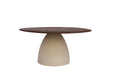 Brix Salontafel Mangohout Crème wit 76 cm-Salontafels-Livingfurn