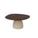 Brix Salontafel Mangohout Crème wit 76 cm-Salontafels-Livingfurn