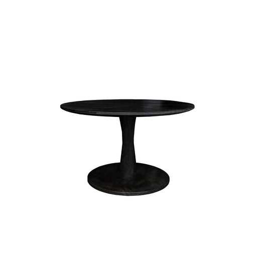 Brix Salontafel Mangohout Zwart 60 cm 60x60x38 cm-Salontafels-Livingfurn