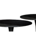 Brix Salontafel Mangohout Zwart 60 cm-Salontafels-Livingfurn