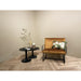 Brix Salontafel Mangohout Zwart 60 cm-Salontafels-Livingfurn