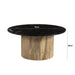 Brix Salontafel Marmer Zwart 70 cm-Salontafels-Livingfurn