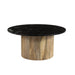 Brix Salontafel Marmer Zwart 70 cm-Salontafels-Livingfurn