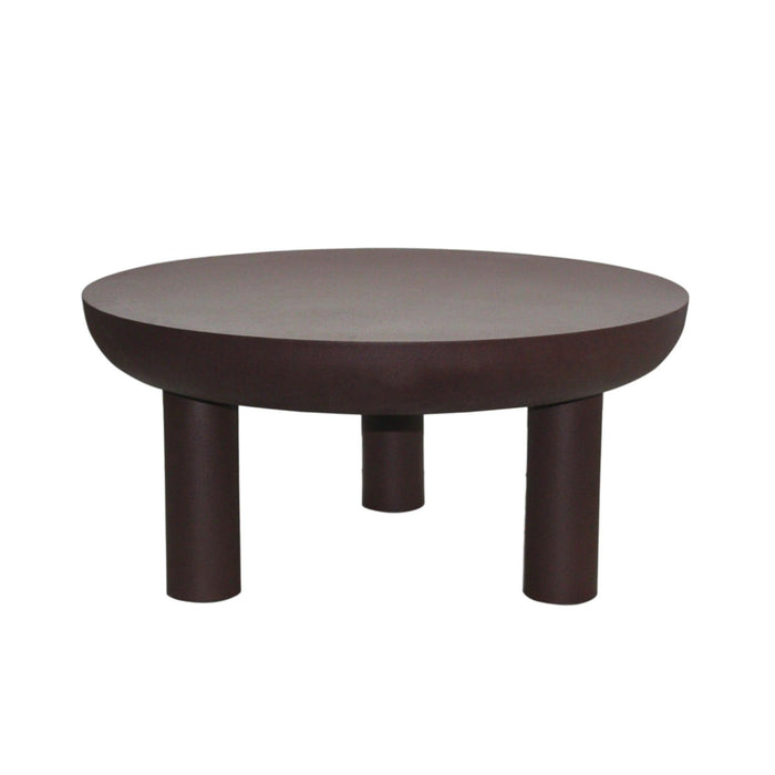 Brix Salontafel Metaal Bruin 85 cm-Salontafels-Livingfurn