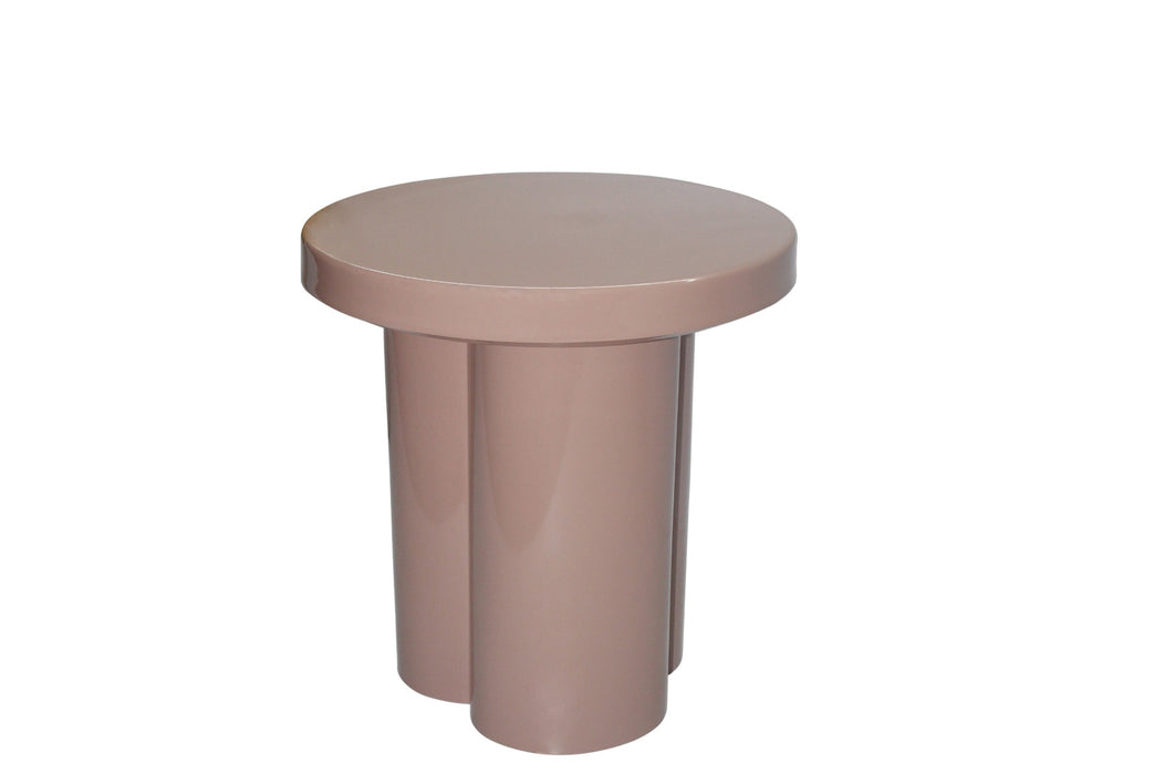 Brix Salontafel Metaal Roze 43 cm-Salontafels-Livingfurn