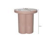 Brix Salontafel Metaal Roze 43 cm-Salontafels-Livingfurn