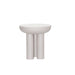 Brix Salontafel Metaal Wit 43 cm-Salontafels-Livingfurn