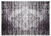 Brix Vloerkleed Katoen Zwart 200x290 cm-Rechthoekige vloerkleden-Livingfurn